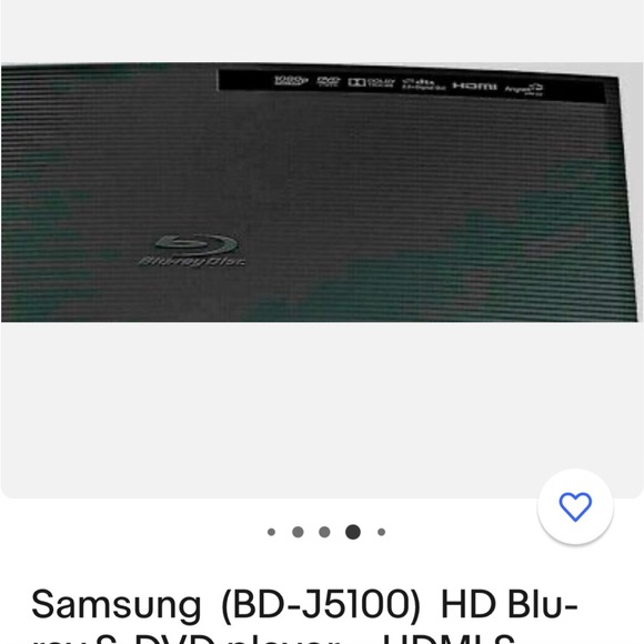 Samsung Media Samsung Bd J50 Blu Ray Disc Player Model Bd J5100